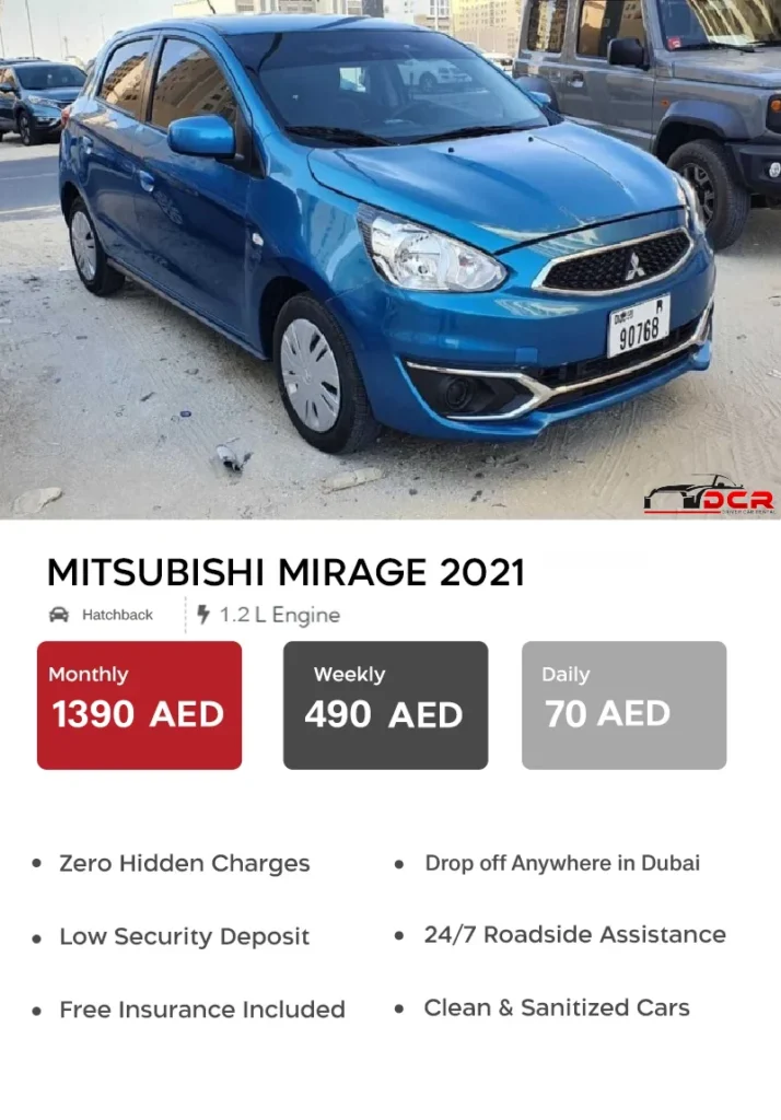 MITSUBISHI MIRAGE 2021