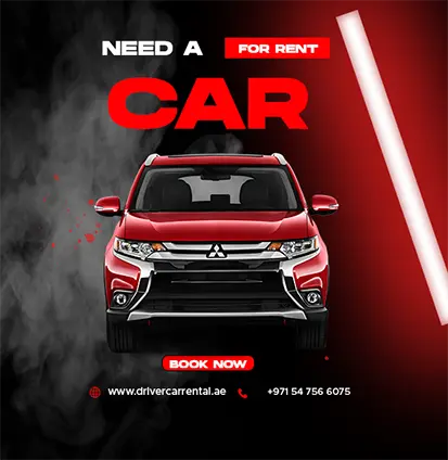 driver car rental Mobile slider UAE 2024