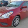 NISSAN VERSA 2020 red Dubai